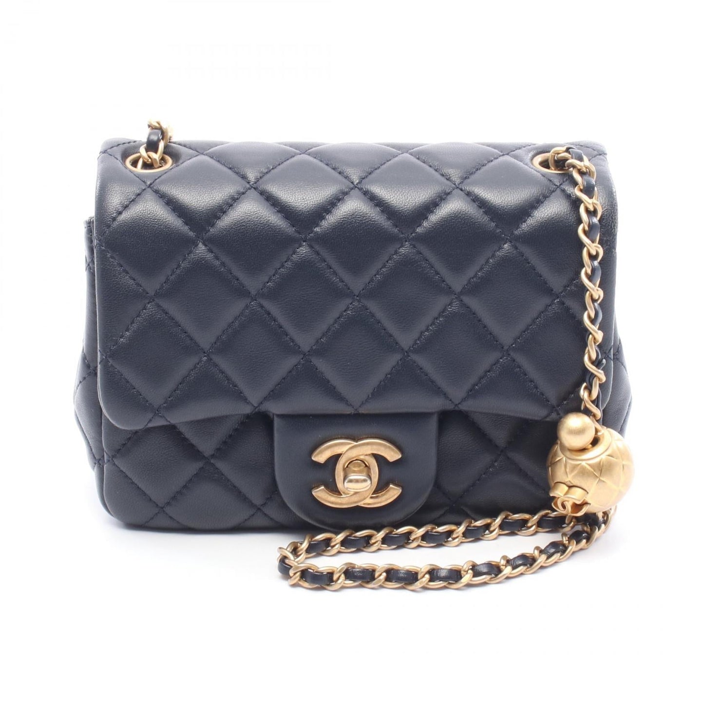 Mini Matelassé Lambskin Shoulder Bag Refined