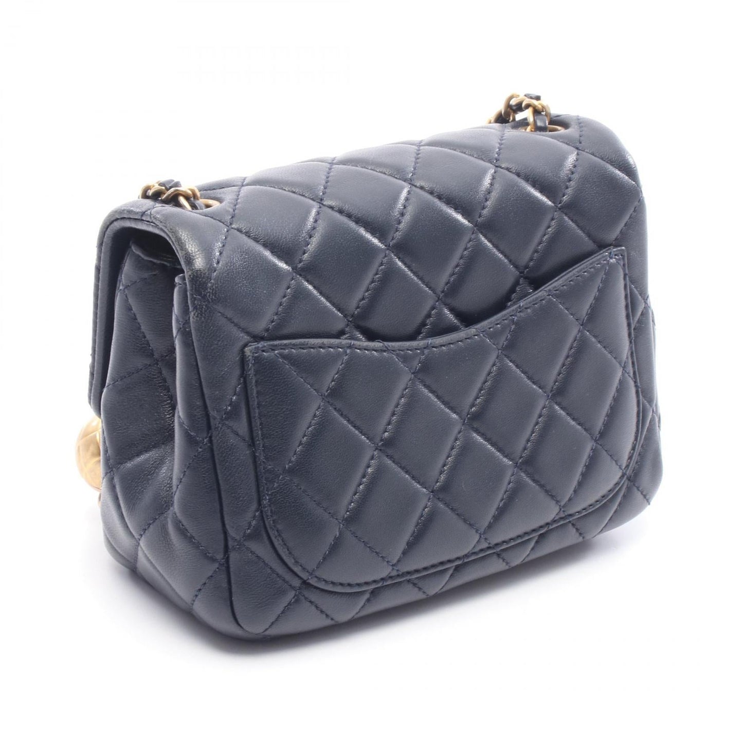Mini Matelassé Lambskin Shoulder Bag Refined