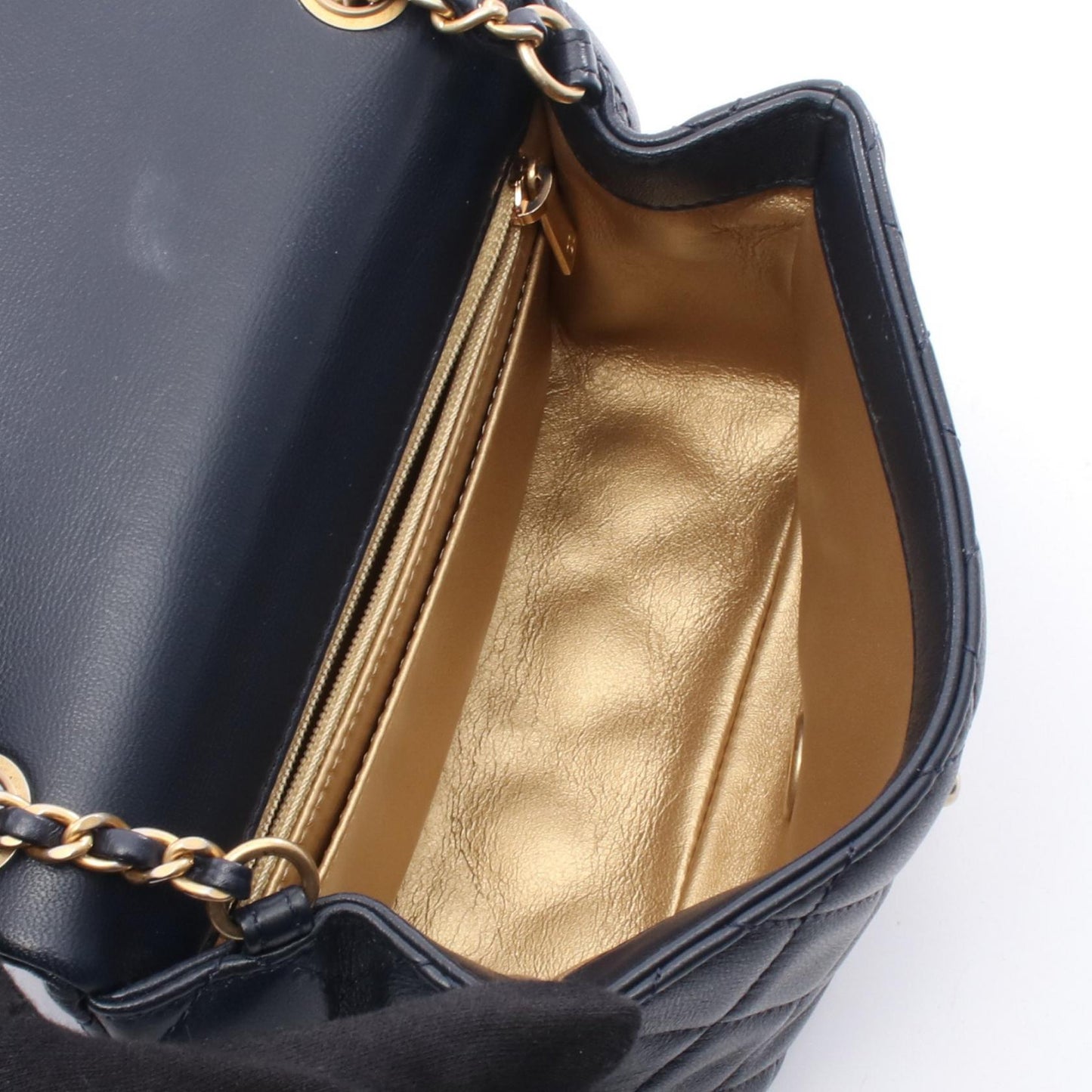 Mini Matelassé Lambskin Shoulder Bag Refined