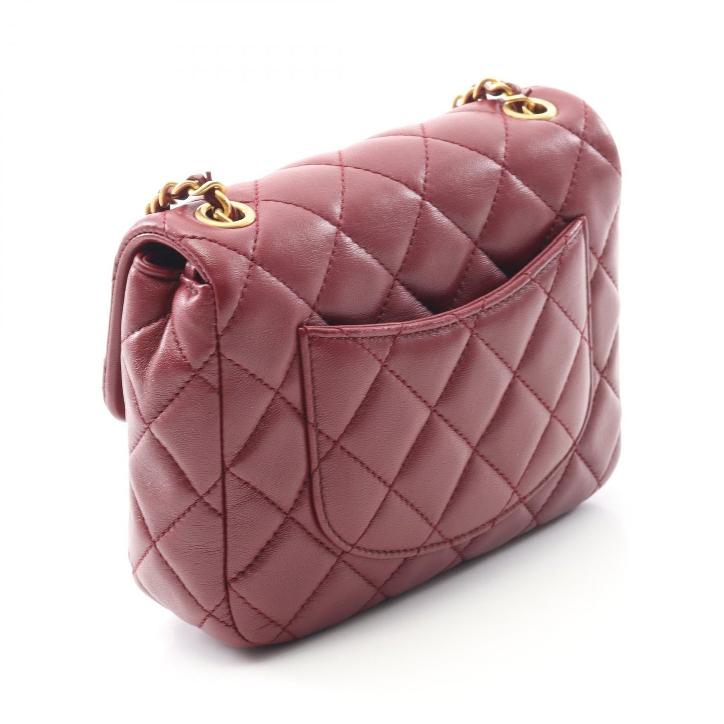 Mini Matelassé Lambskin Shoulder Classic