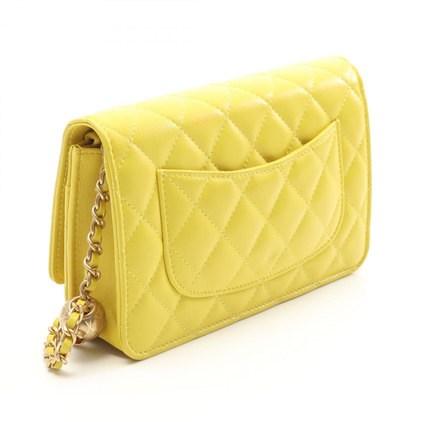 Matelasse Lambskin Shoulder Bag 132