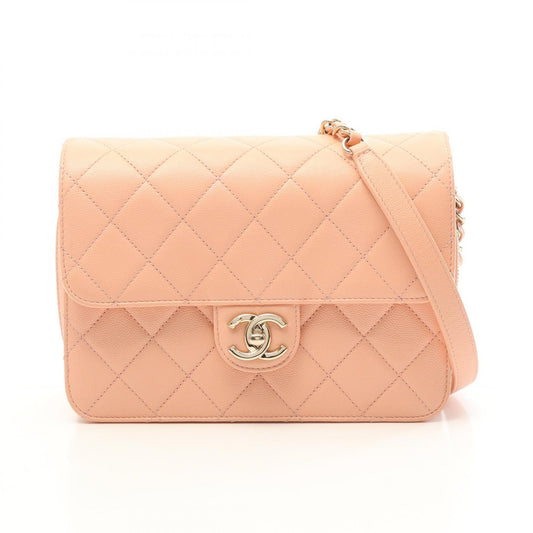 Matelasse Caviar Skin Shoulder Bag Daily
