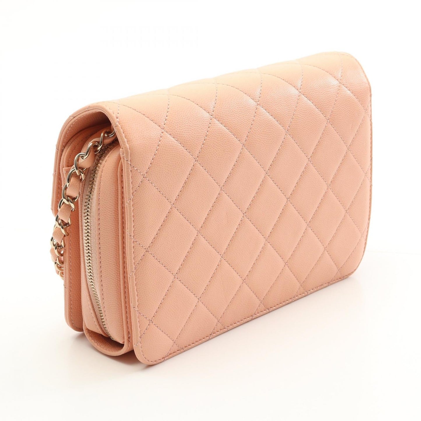 Matelasse Caviar Skin Shoulder Bag Daily