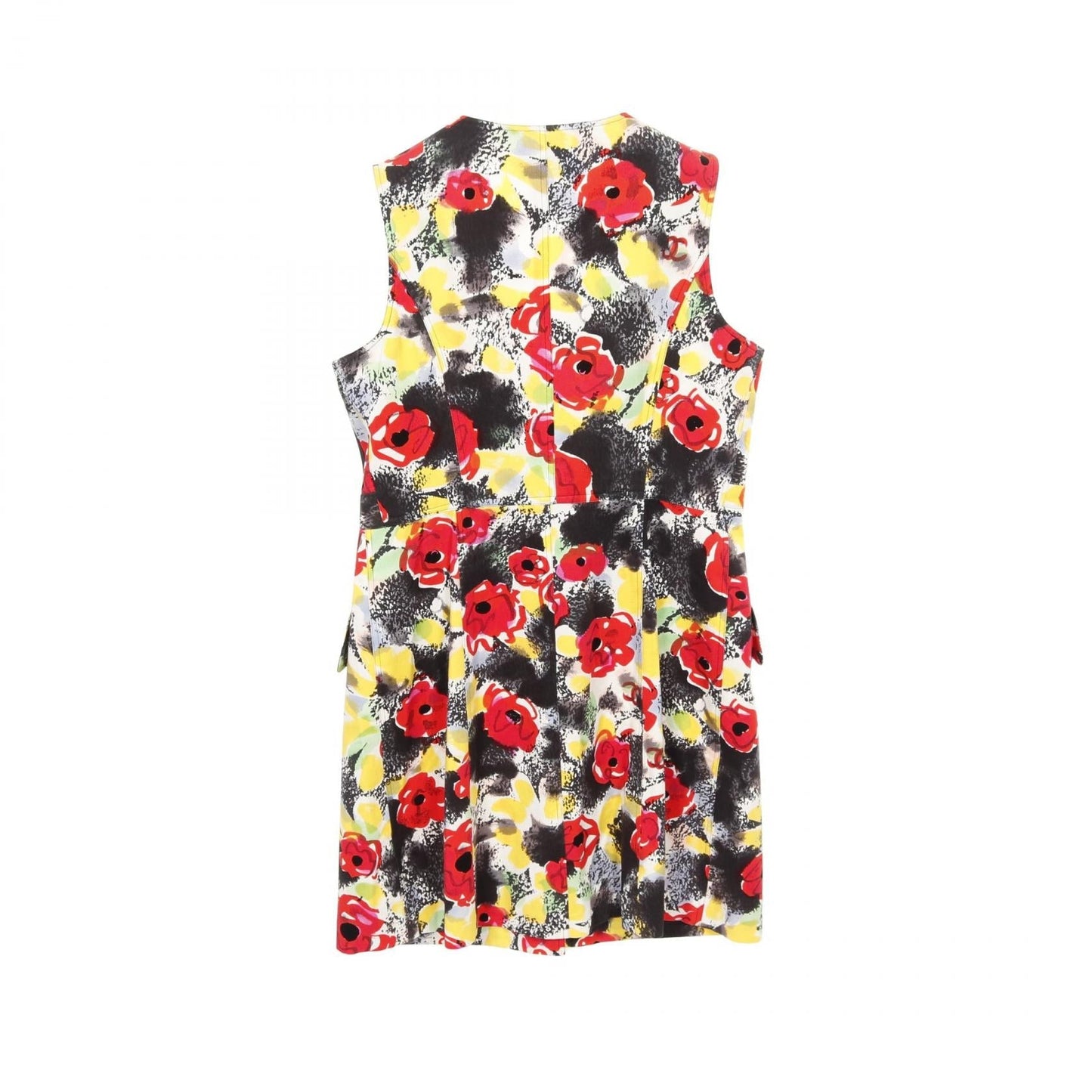 Chanel Cotton Dress Apparel Signature