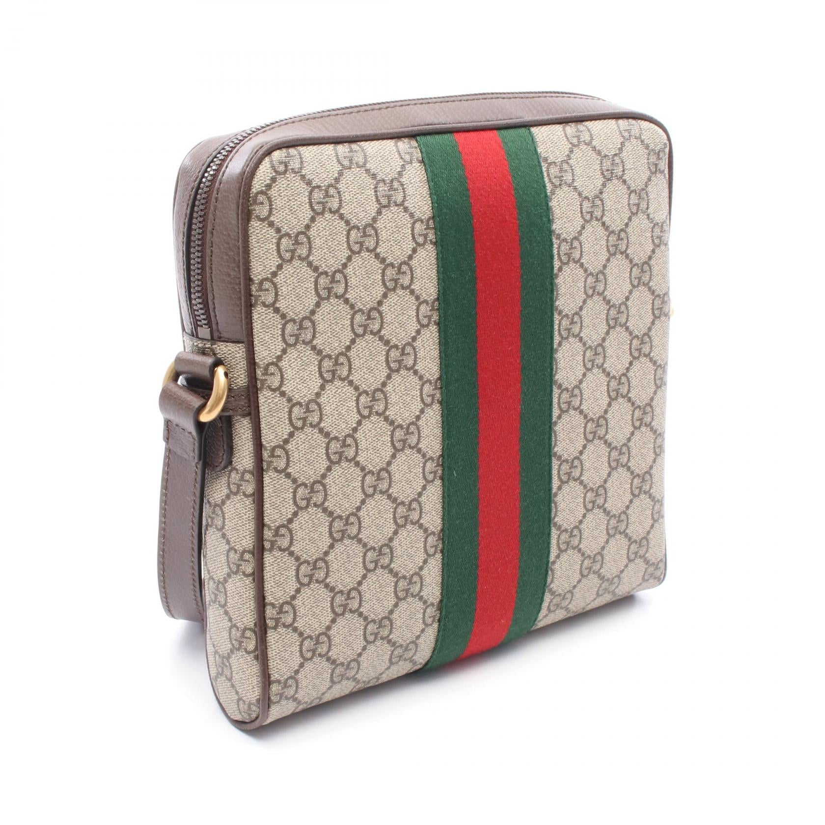 Gucci Ophidia Supreme Coated Shoulder Bag Canvas