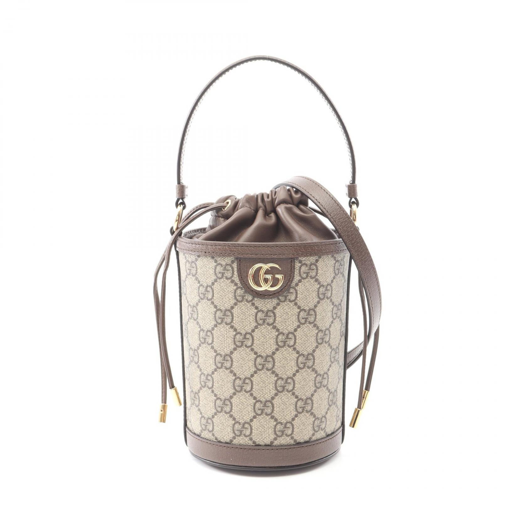 Gucci Ophidia Supreme Coated Handbag Canvas Bucket Bucket Bag