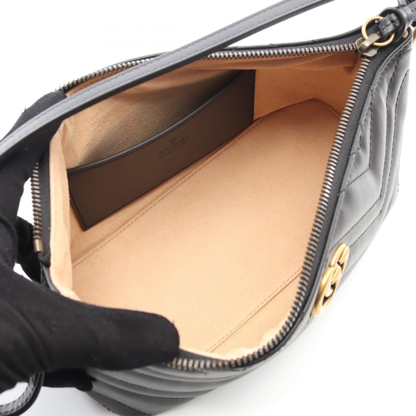 Gucci Marmont Handbag Leather Travel Bag