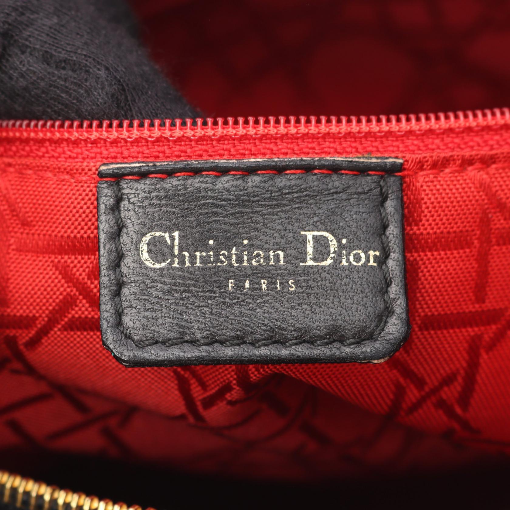 Dior Lady Handbag Leather Travel Bag Leather Handbag 17
