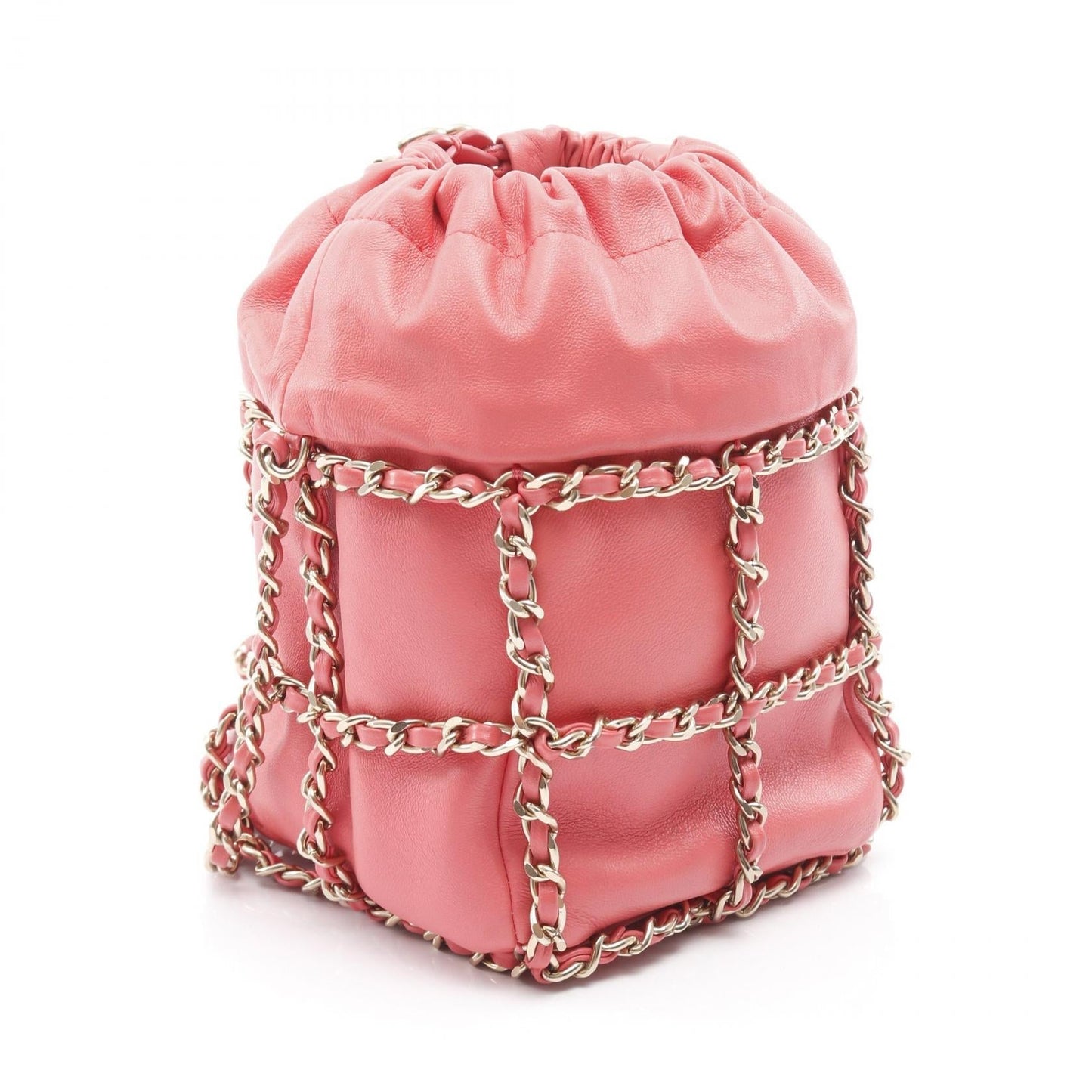 Coco Mark Lambskin Shoulder Bag Modern