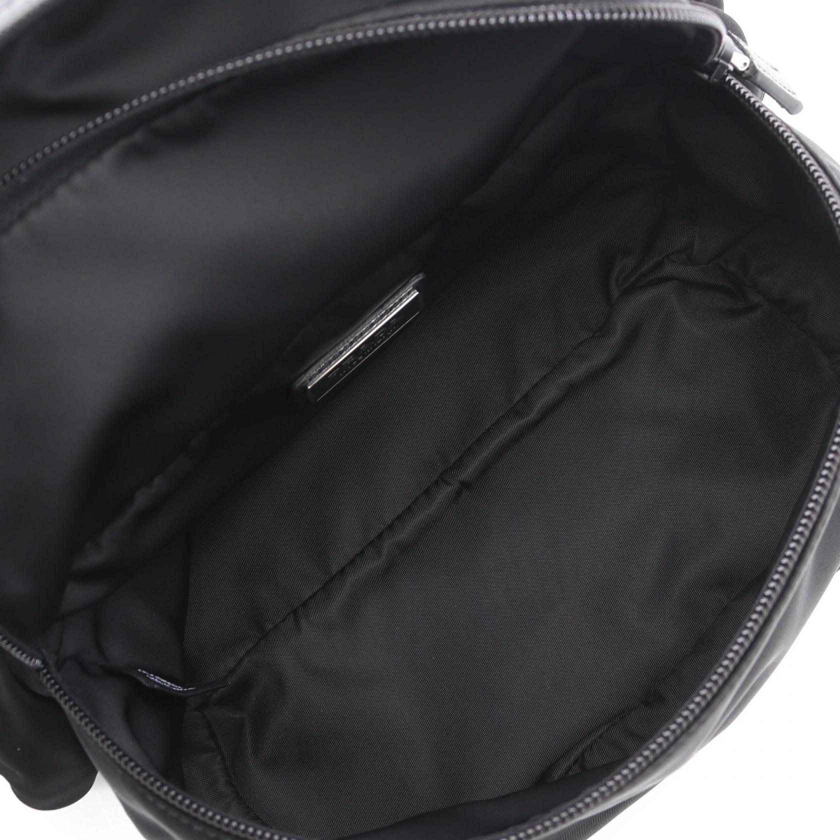 Prada Re Waist Bag Leather Nylon Saffiano Travel Bag