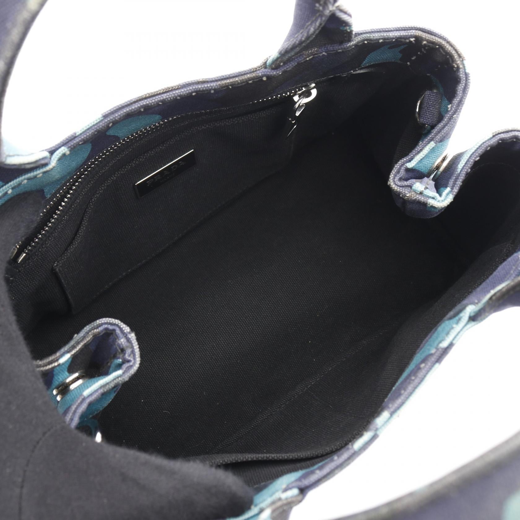 Prada Canapa Tote Bag Canvas Canvas Tote Bag
