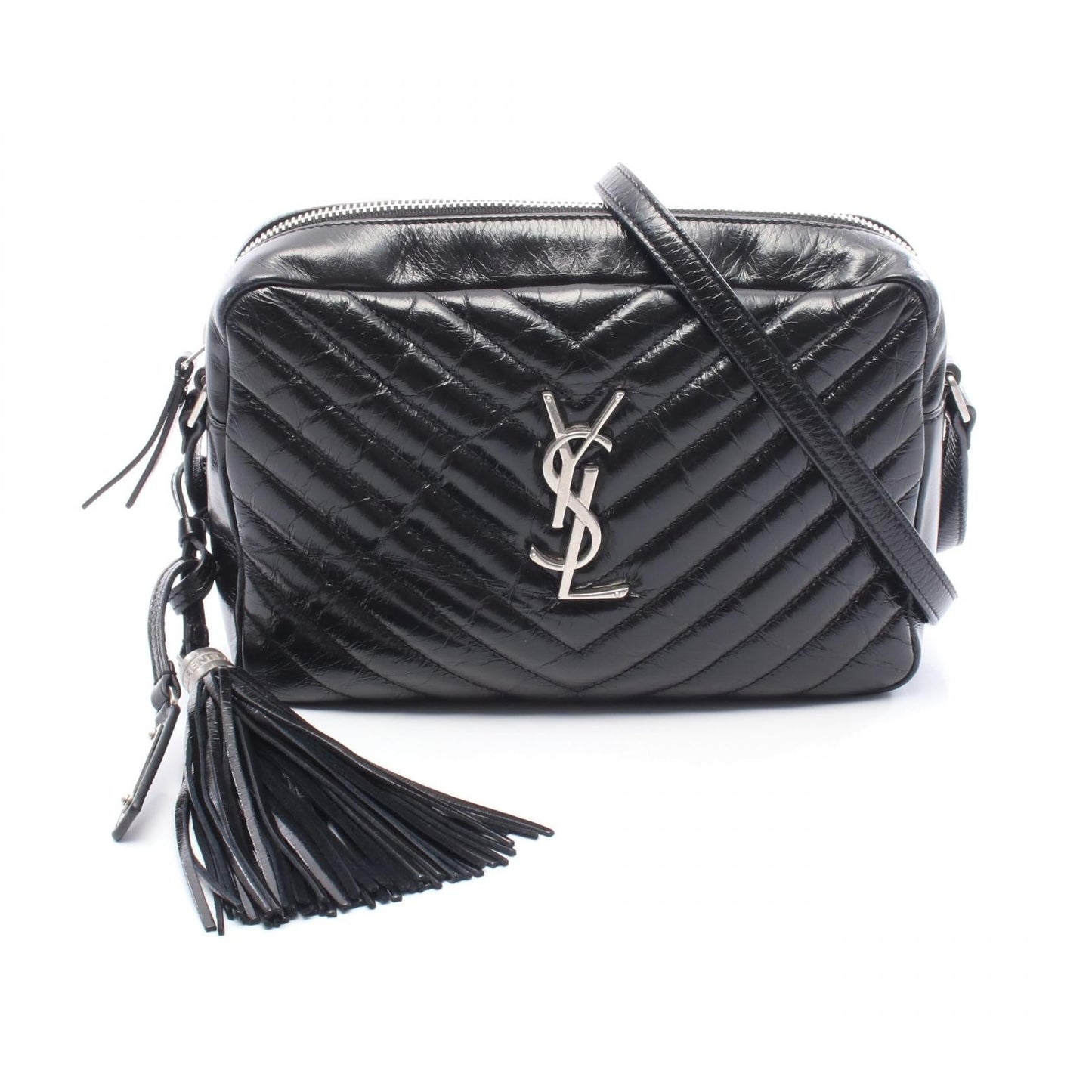 YSL Saint Laurent Paris Lou Camera Bag Shoulder Bag Leather