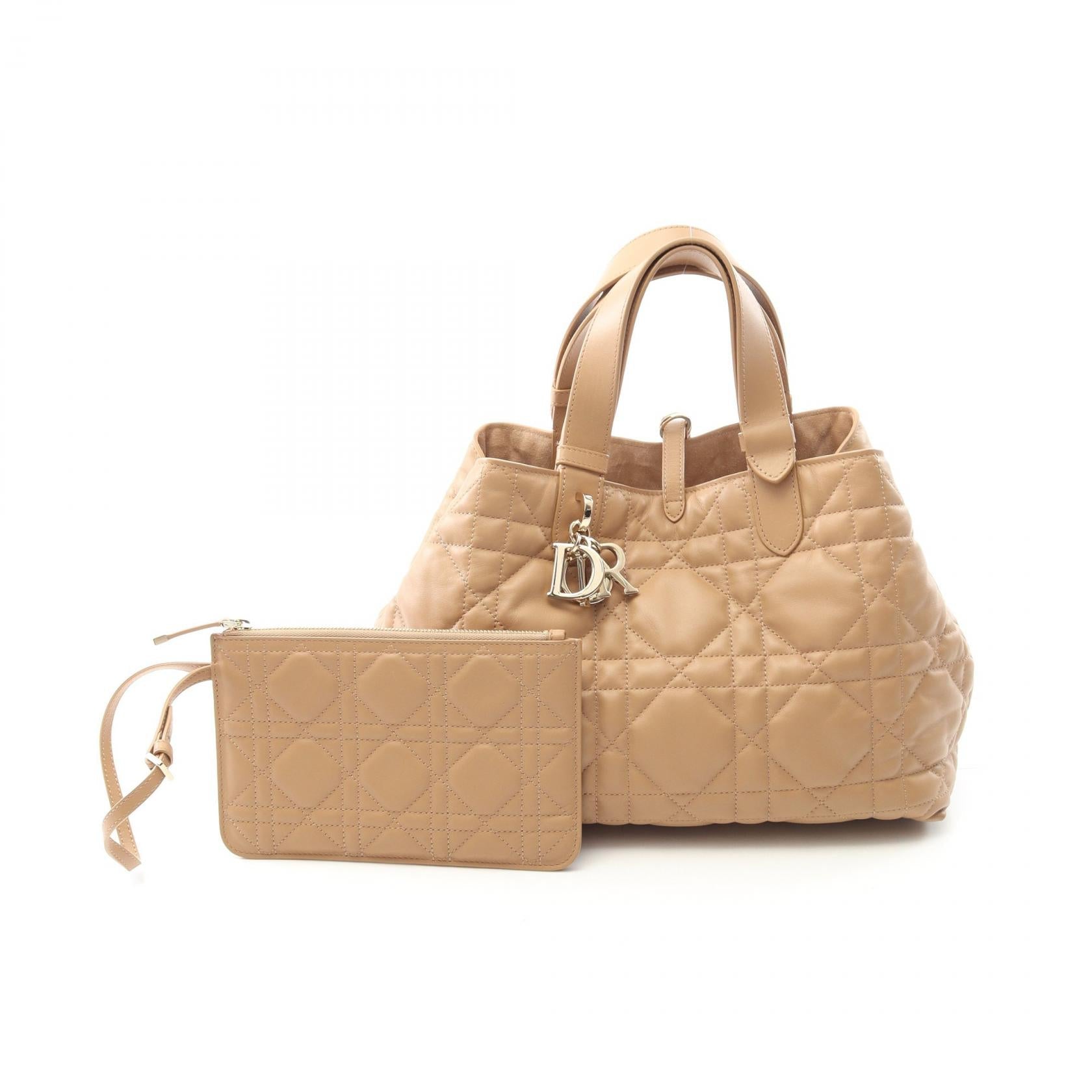 Dior Toujours Handbag Leather Travel Bag