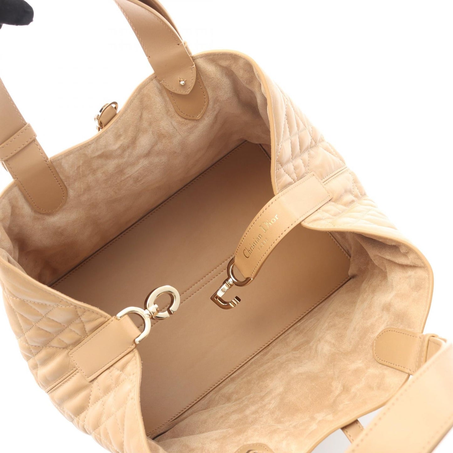 Dior Toujours Handbag Leather Travel Bag
