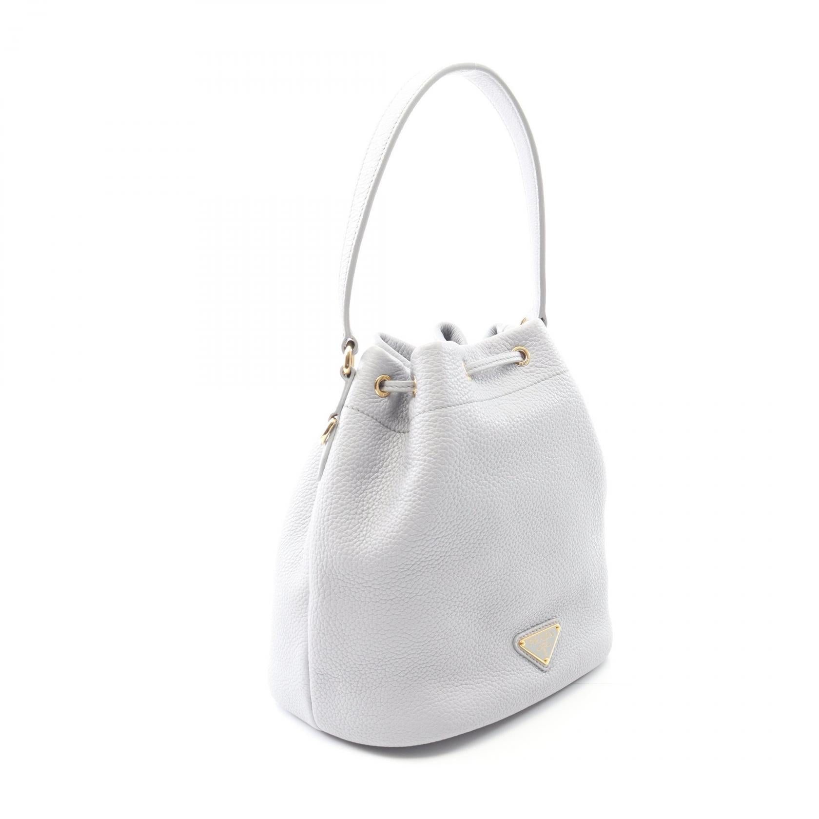 Prada 2Way Bag Leather Travel Bag Leather 2Way Handbag