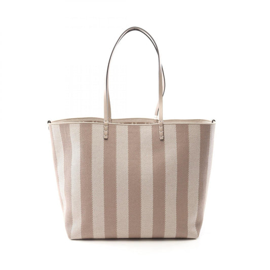 Fendi Roll Tote Bag Leather Canvas Large Tote Bag 1