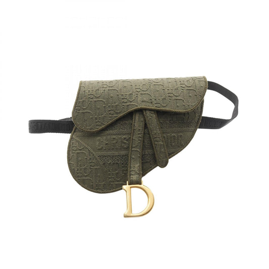 Dior Saddle Oblique Waist Bag Canvas Travel Bag
