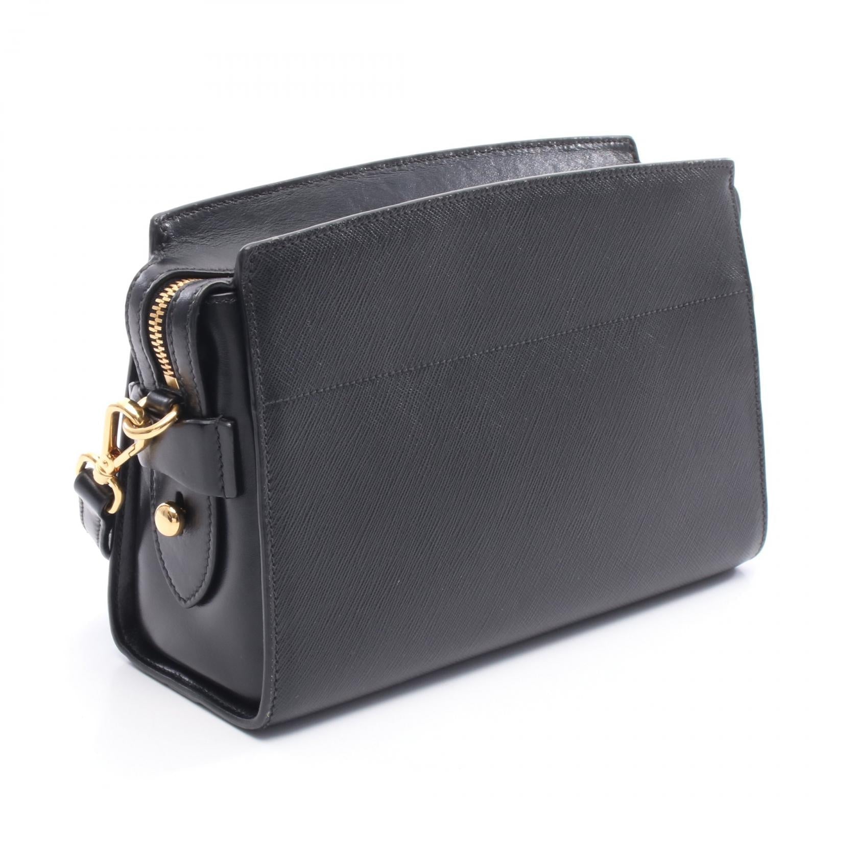 Prada Soft Shoulder Bag Leather Saffiano