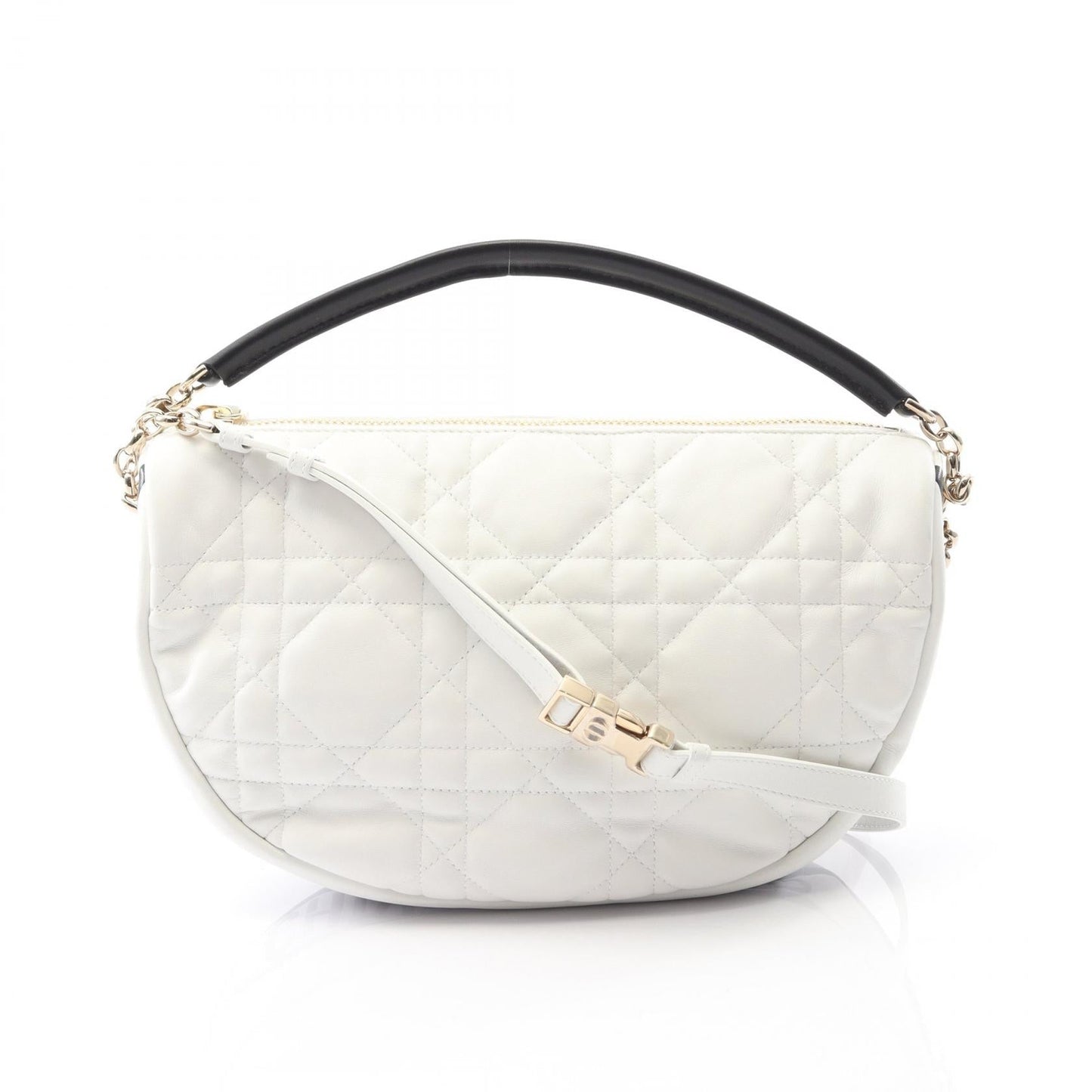 Dior Vibe Cannage 2Way Bag Leather Travel Bag