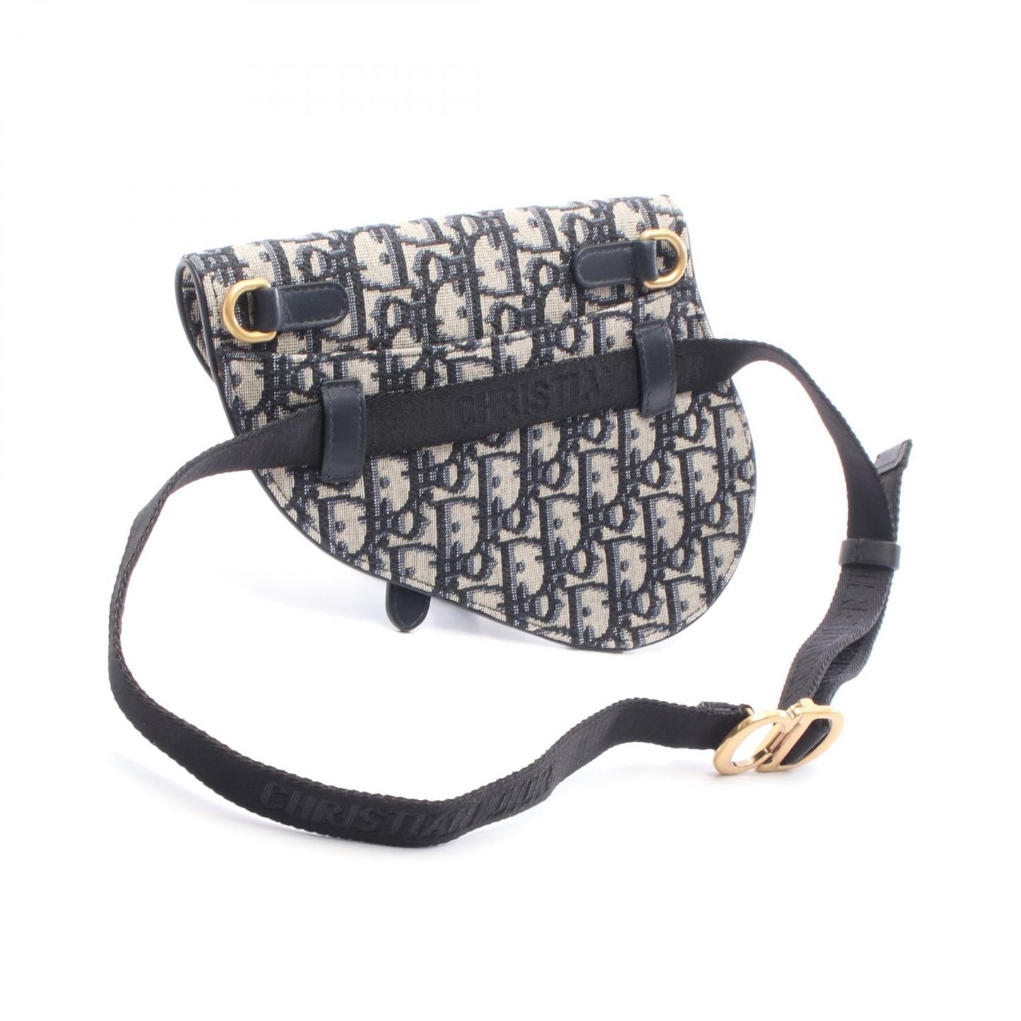 Dior Saddle Oblique Waist Bag Leather Canvas Travel Bag Waist Bag 1