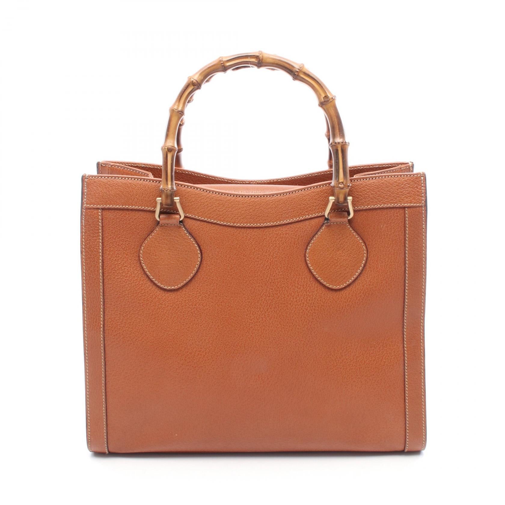 Gucci Bamboo Handbag Leather Travel Bag Handbag 29