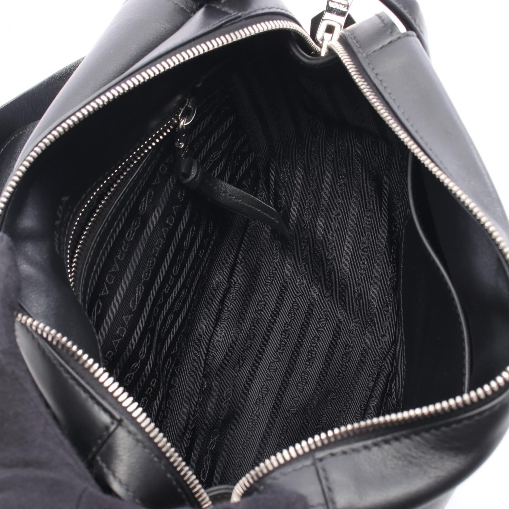 Prada Grace Lux Shoulder Bag Leather