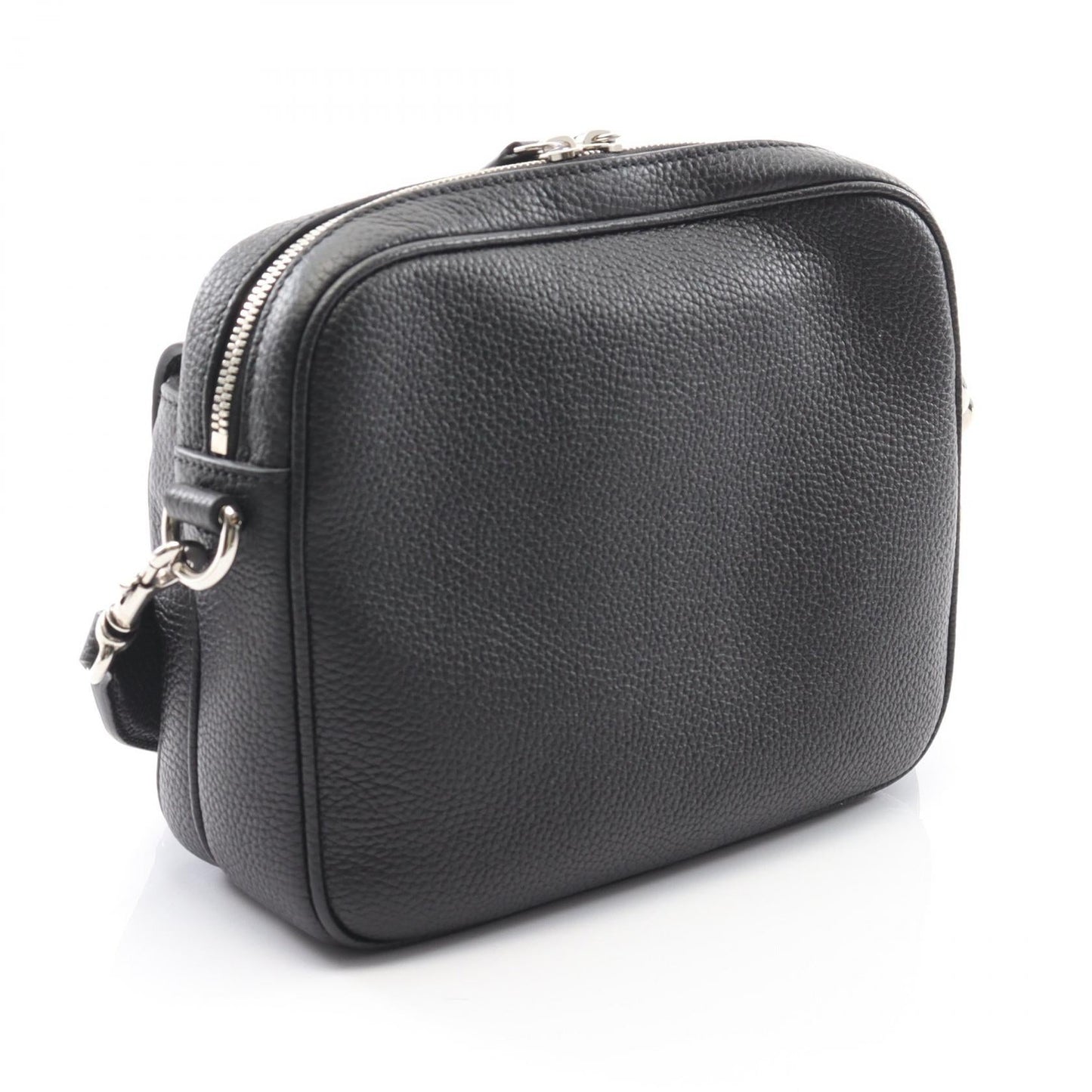Gucci Web Stripe Shoulder Bag Leather