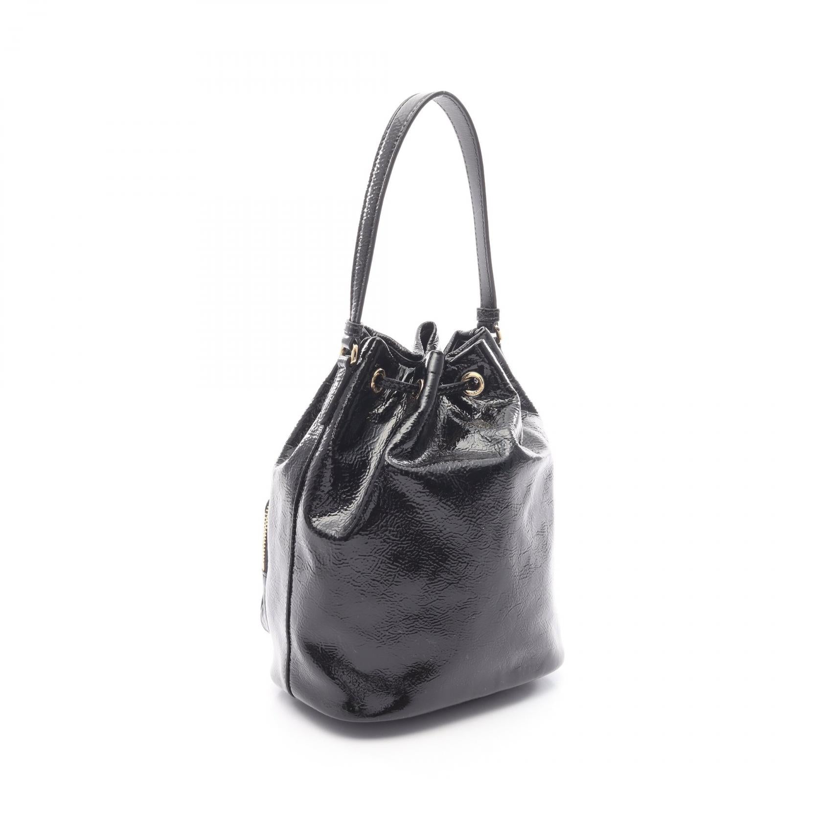 Prada Duet Naplak 2Way Bag Patent Travel Bag