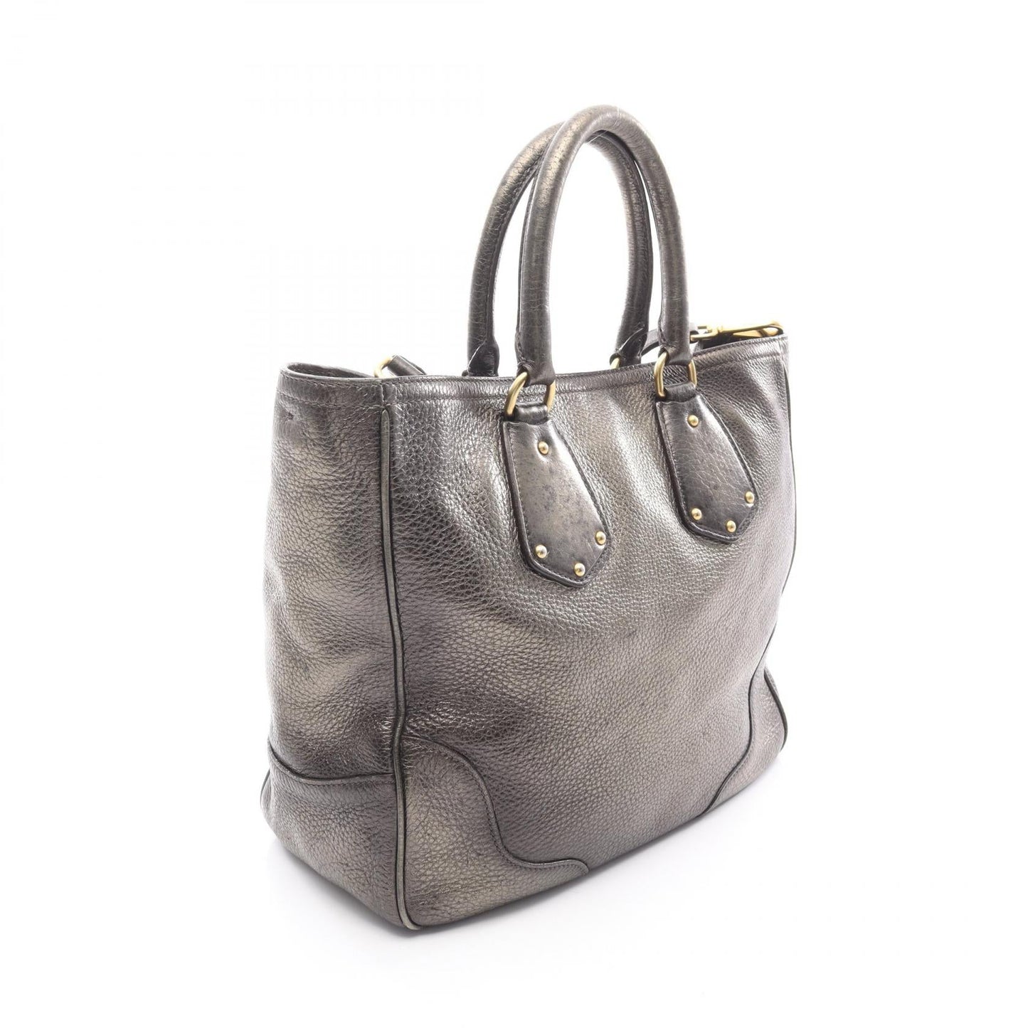 Prada Prada Bn1346 Leather Handbag Travel Bag