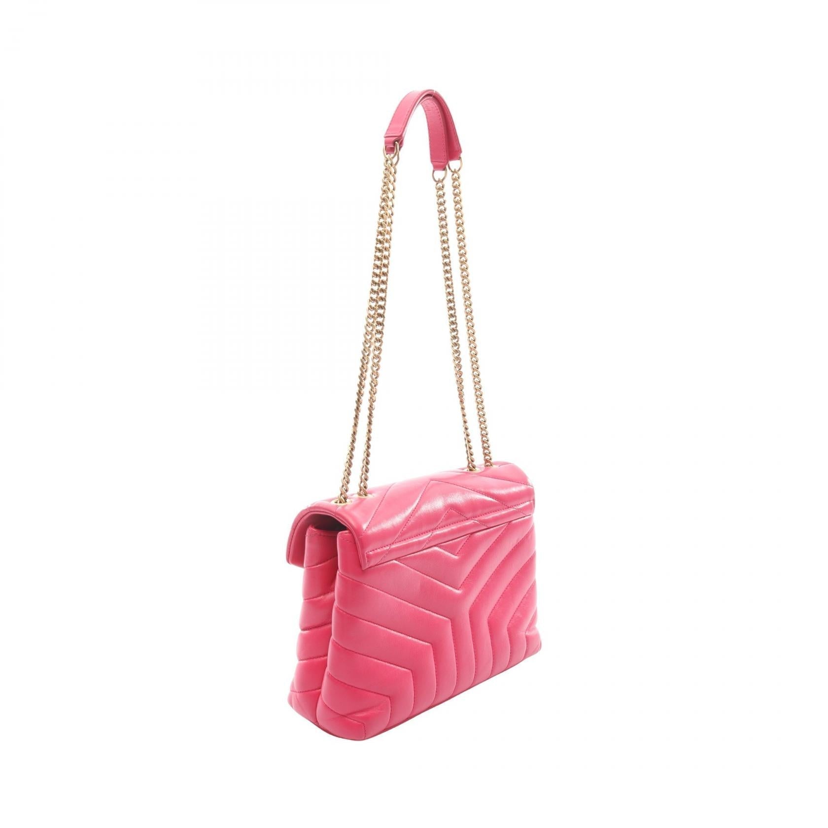 YSL Saint Laurent Paris Loulou Shoulder Bag Leather Small