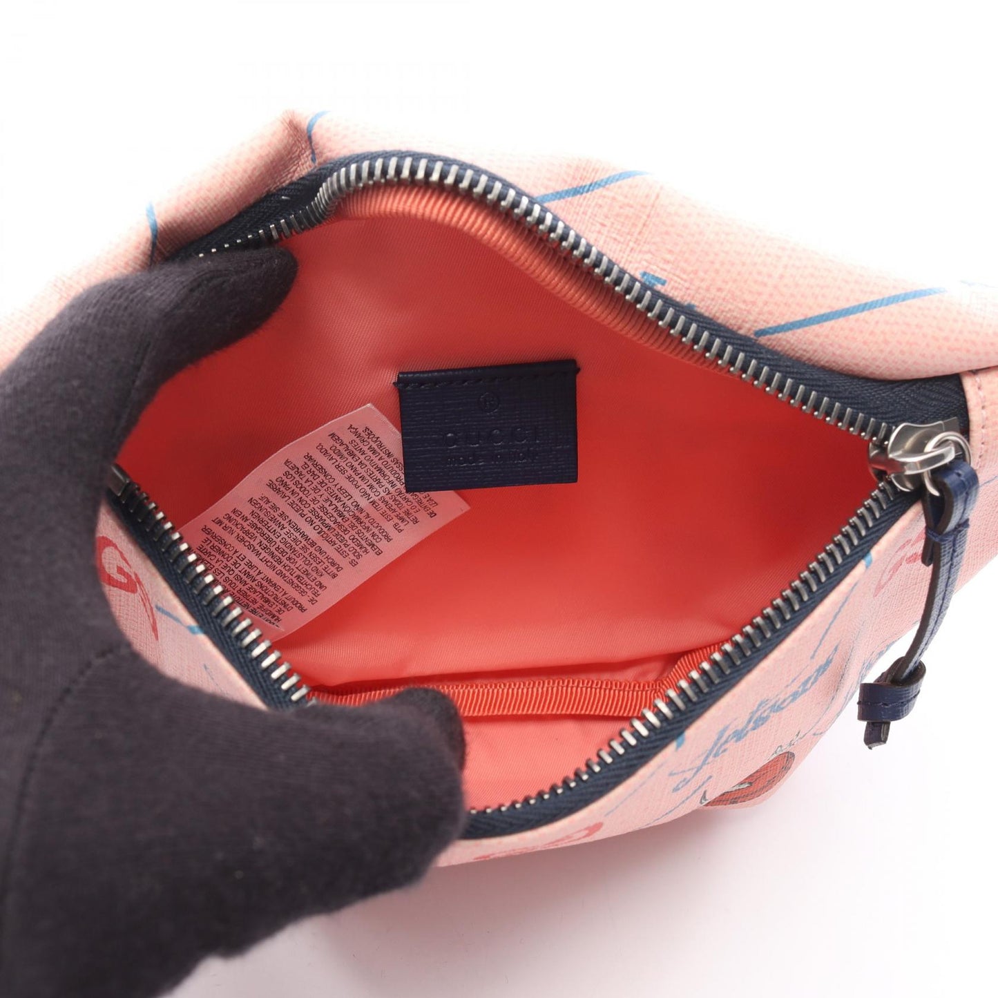 Gucci The Jetsons Pvc Coated Waist Bag Canvas Travel Bag