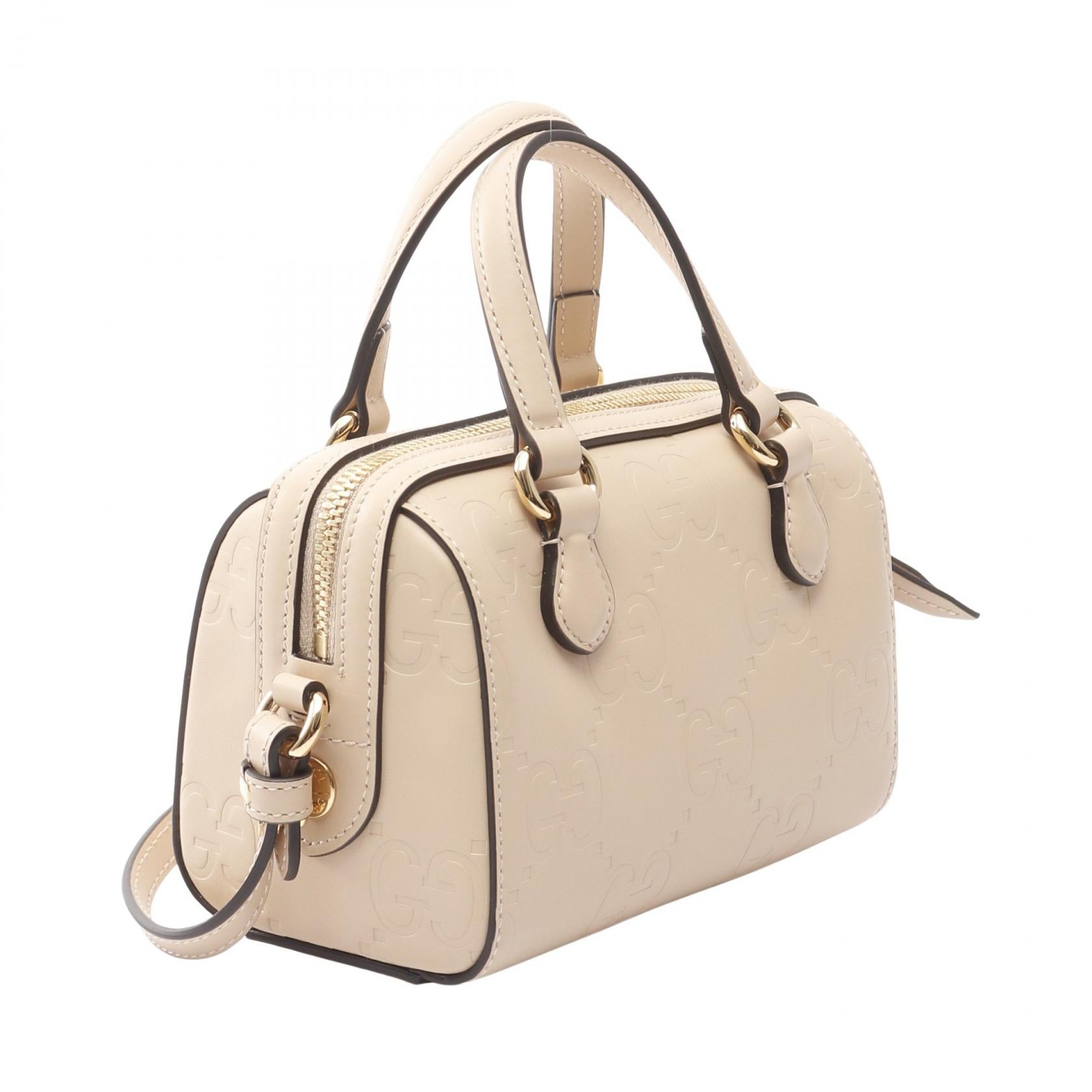 Gucci Super Handbag Leather Mini Travel Bag Handbag 2
