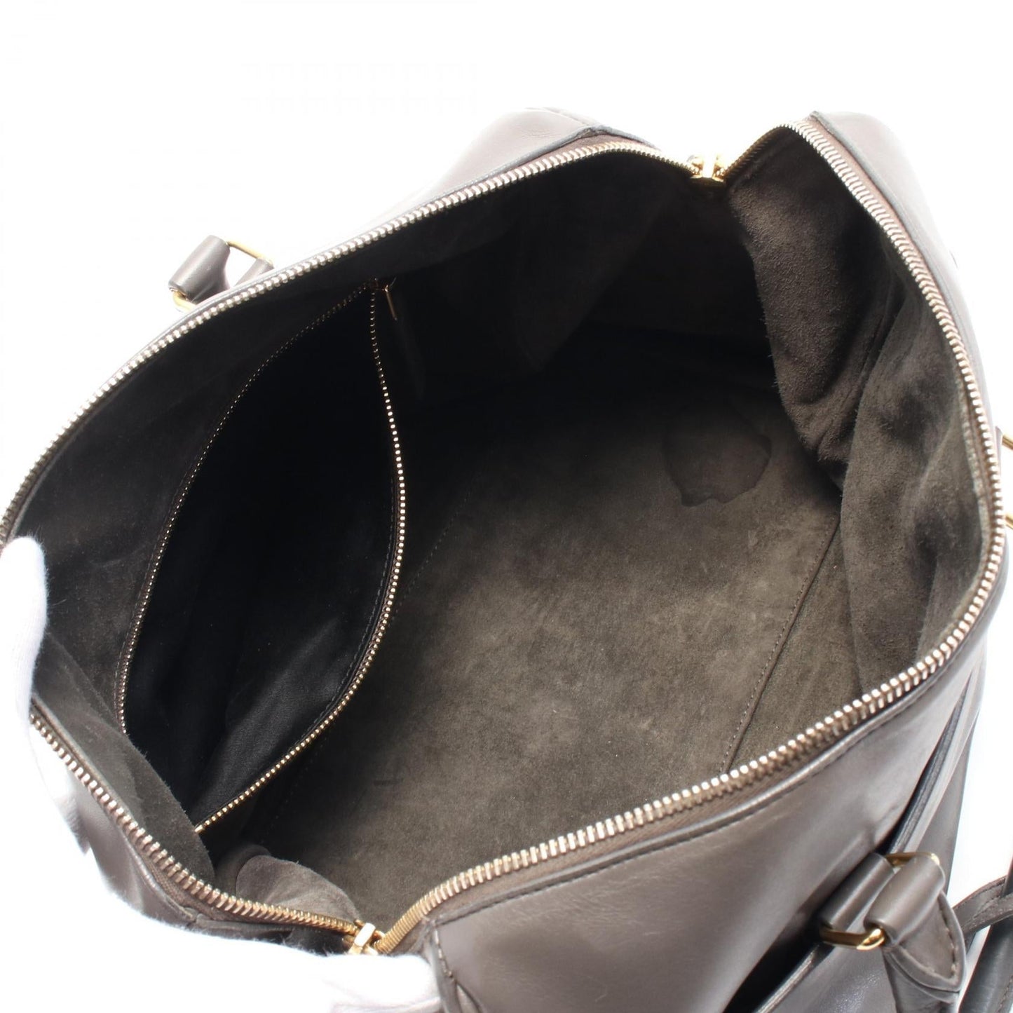 YSL Saint Laurent Paris Classic Duffle6 Handbag Leather Travel Bag