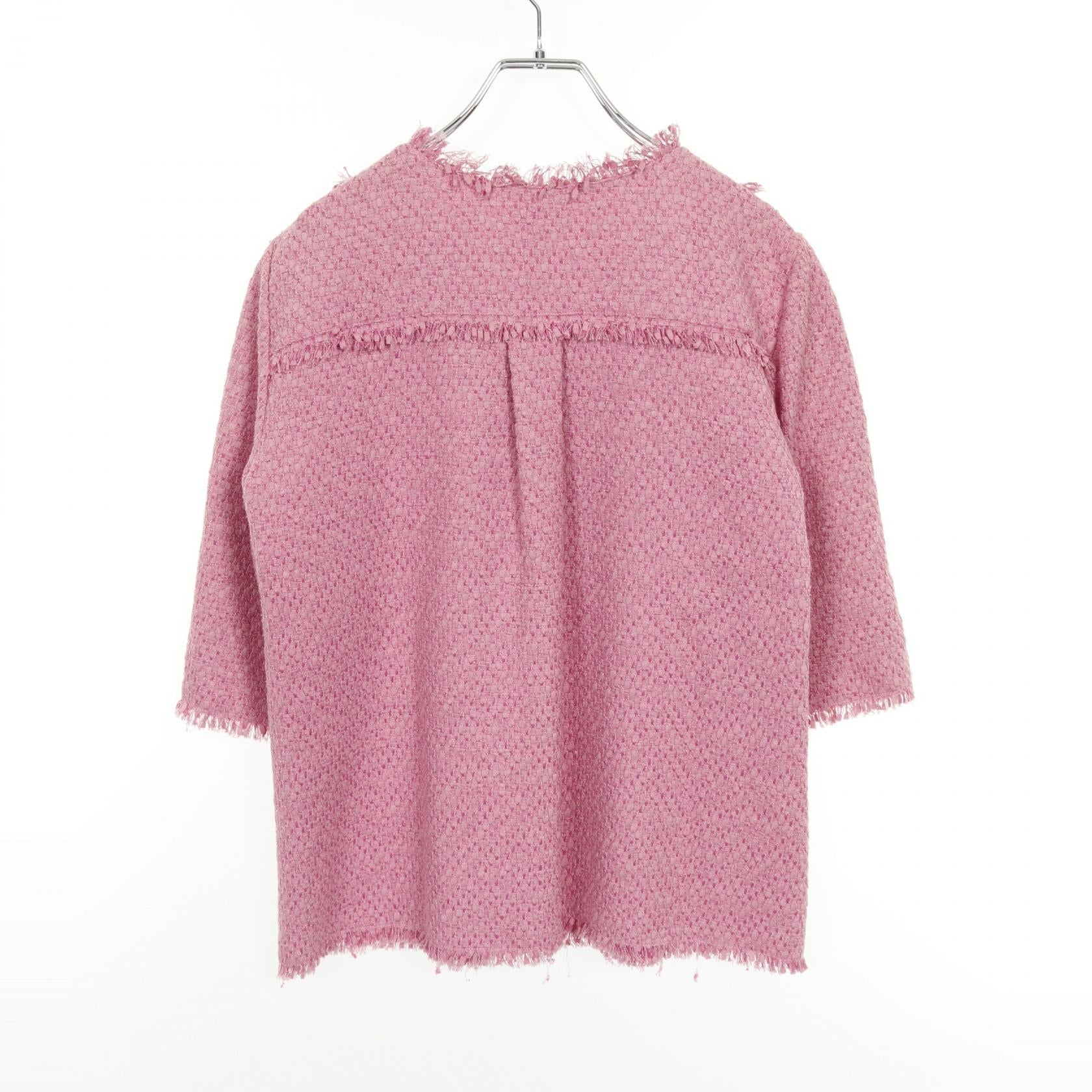 Chanel Tweed Cotton Nylon Blo 