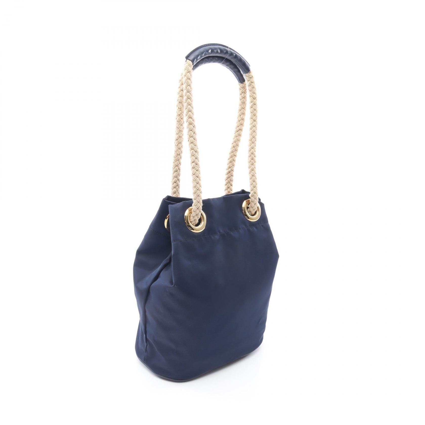 Prada Re Tessuto Rope Bag Shoulder Bag Nylon Bucket