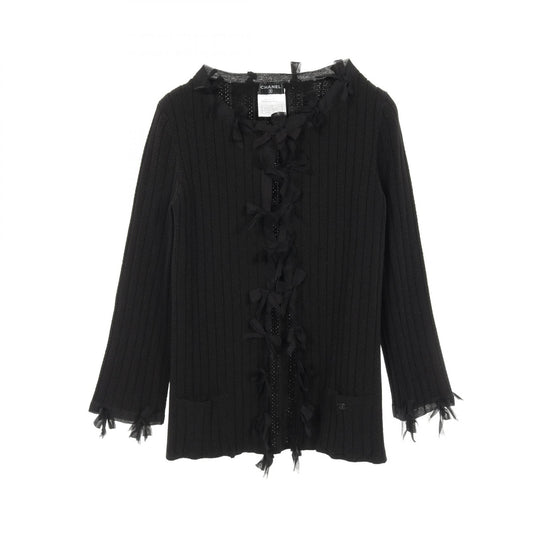 Chanel Ribbon Cardigan Rayon Cardigan Apparel