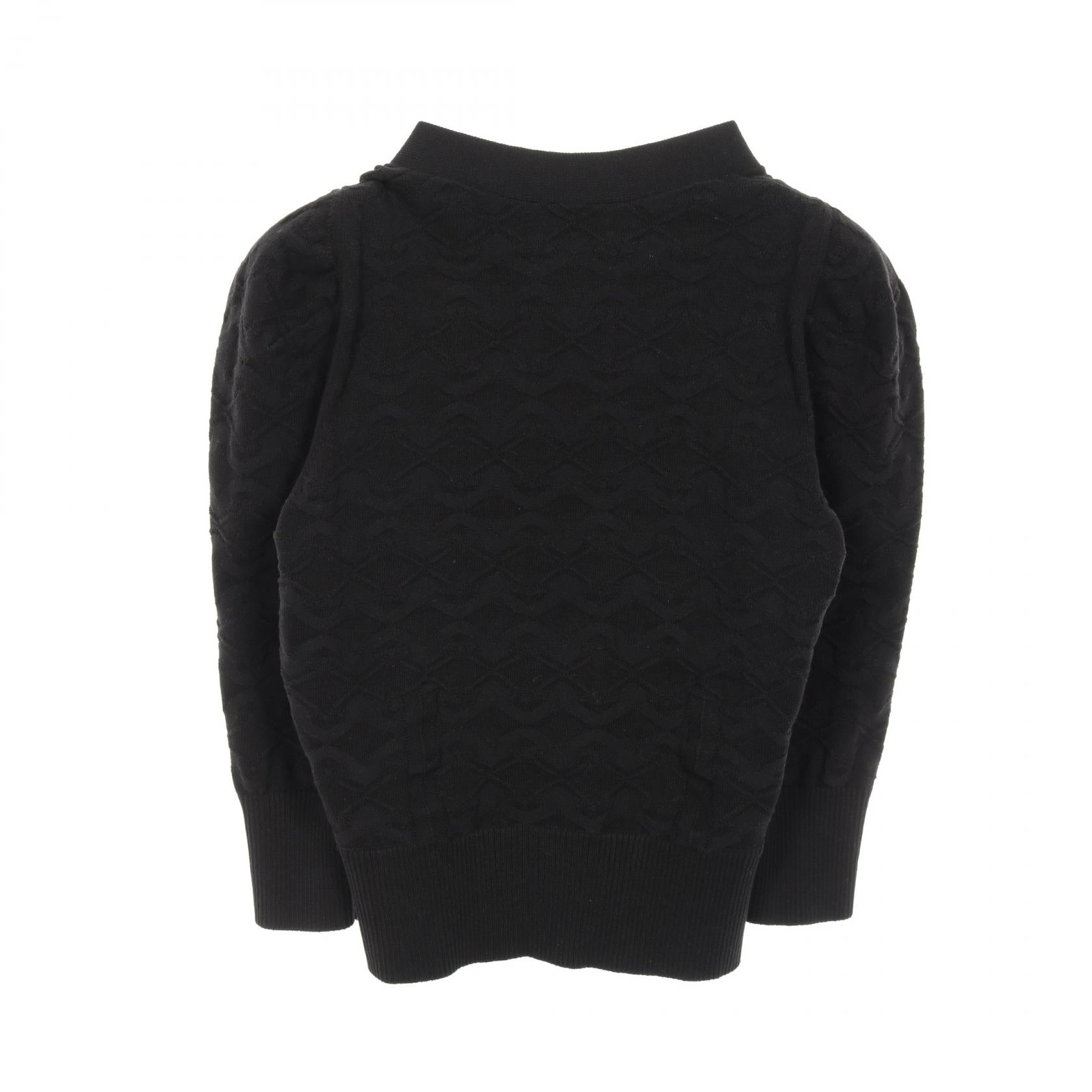 Chanel Coco Mark Button Cotton Cardigan
