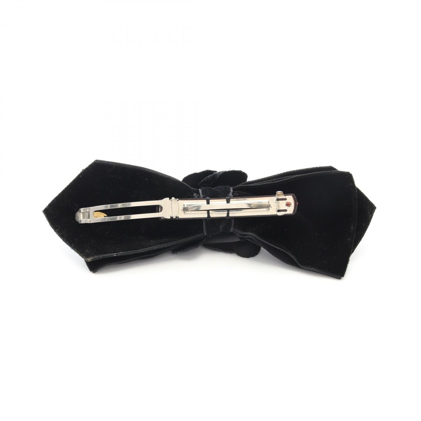 Chanel Camelia Velour Barrette