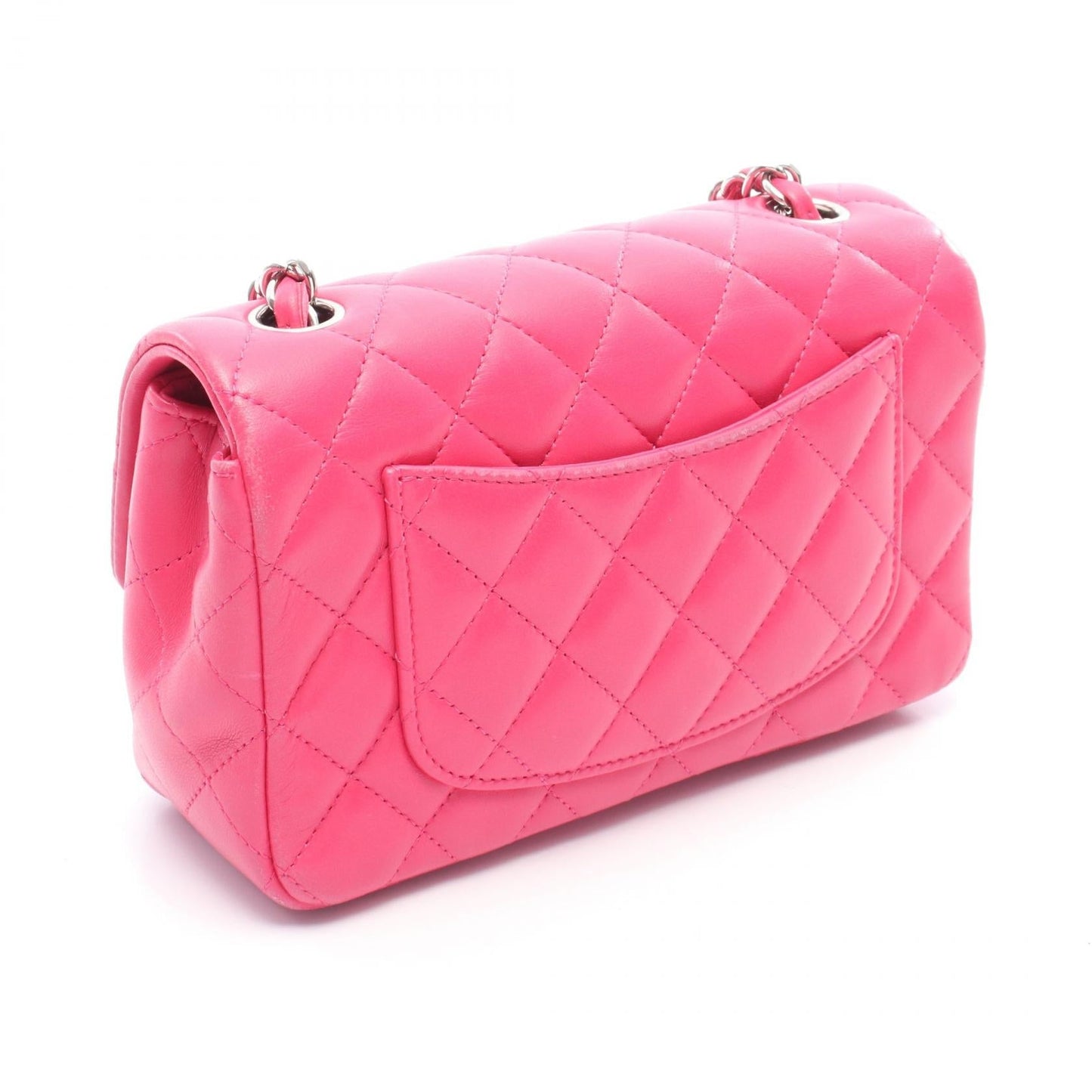 Mini Matelasse 20 Lambskin Shoulder Bag Signature