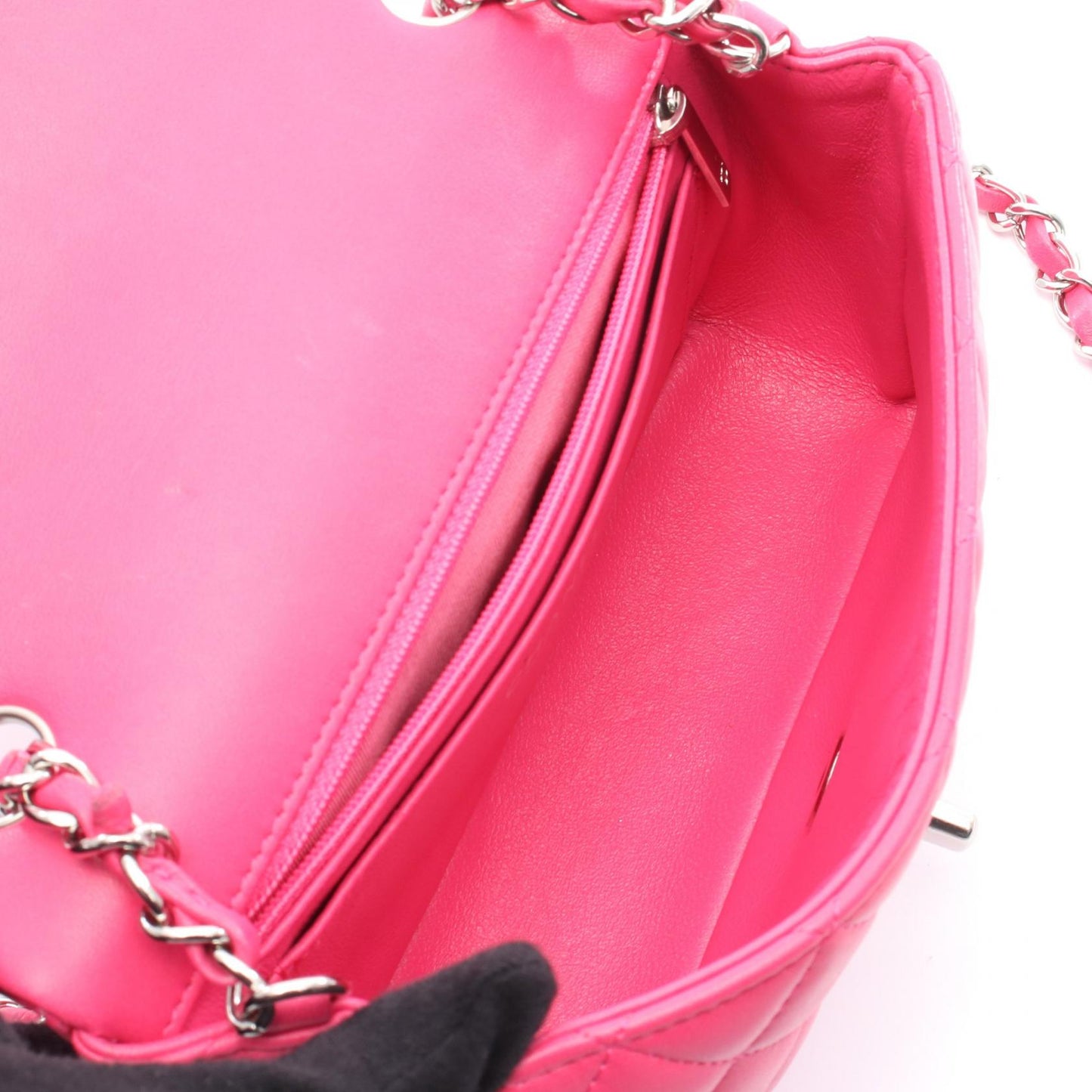 Mini Matelasse 20 Lambskin Shoulder Bag Signature