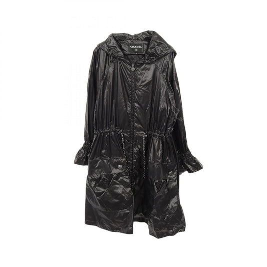 Chanel Coco Mark Button Nylon Outerwear Bag