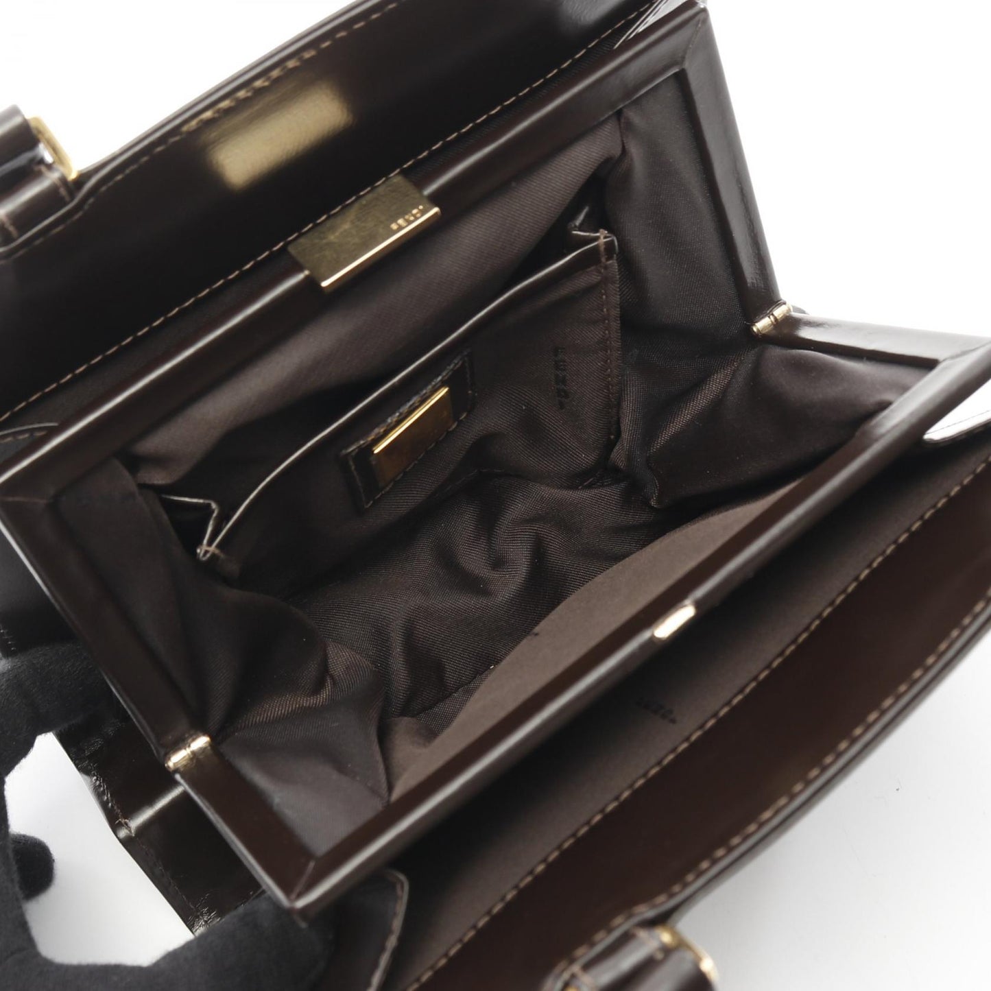 Fendi Fendi Leather Handbag Travel Bag