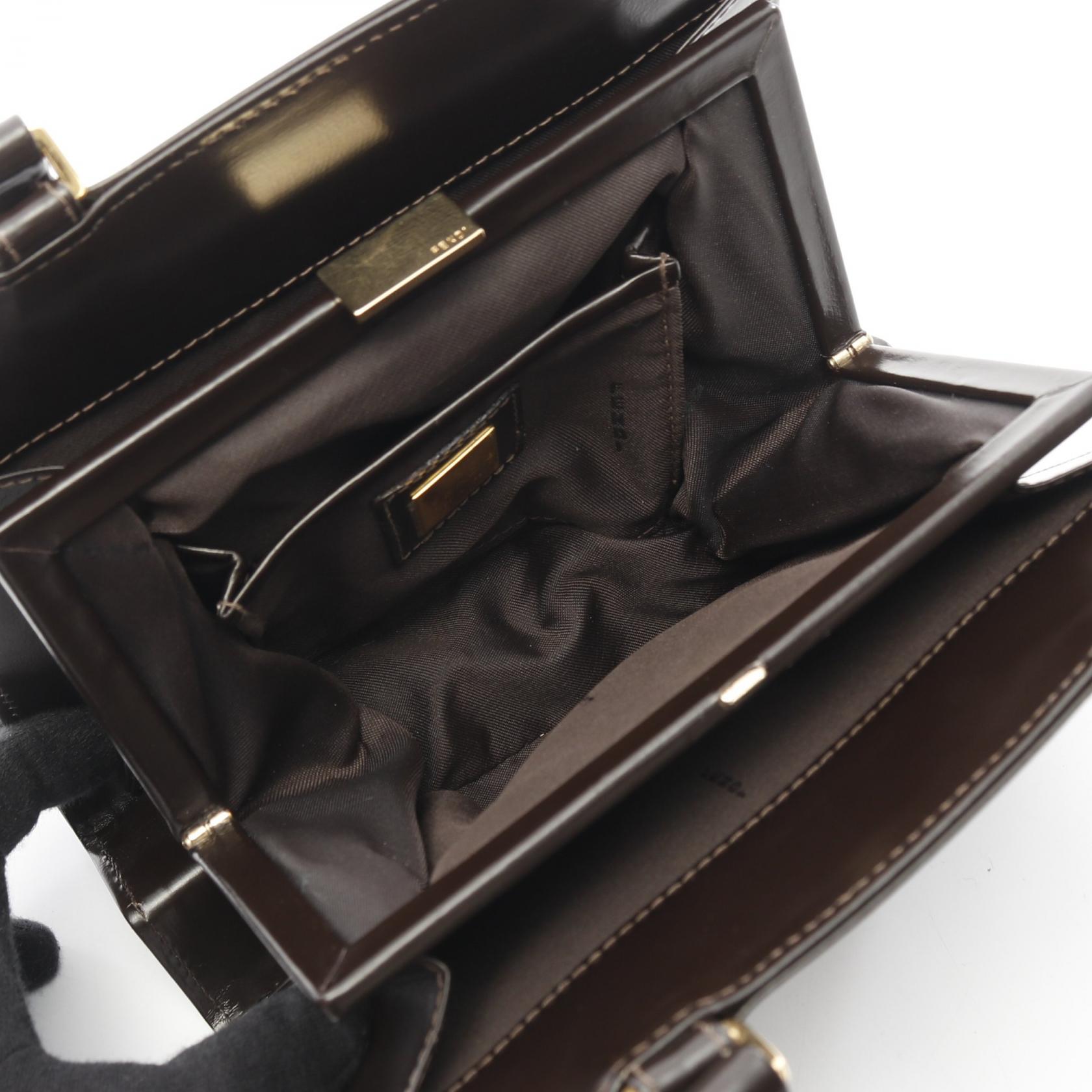 Fendi Fendi Leather Handbag Travel Bag