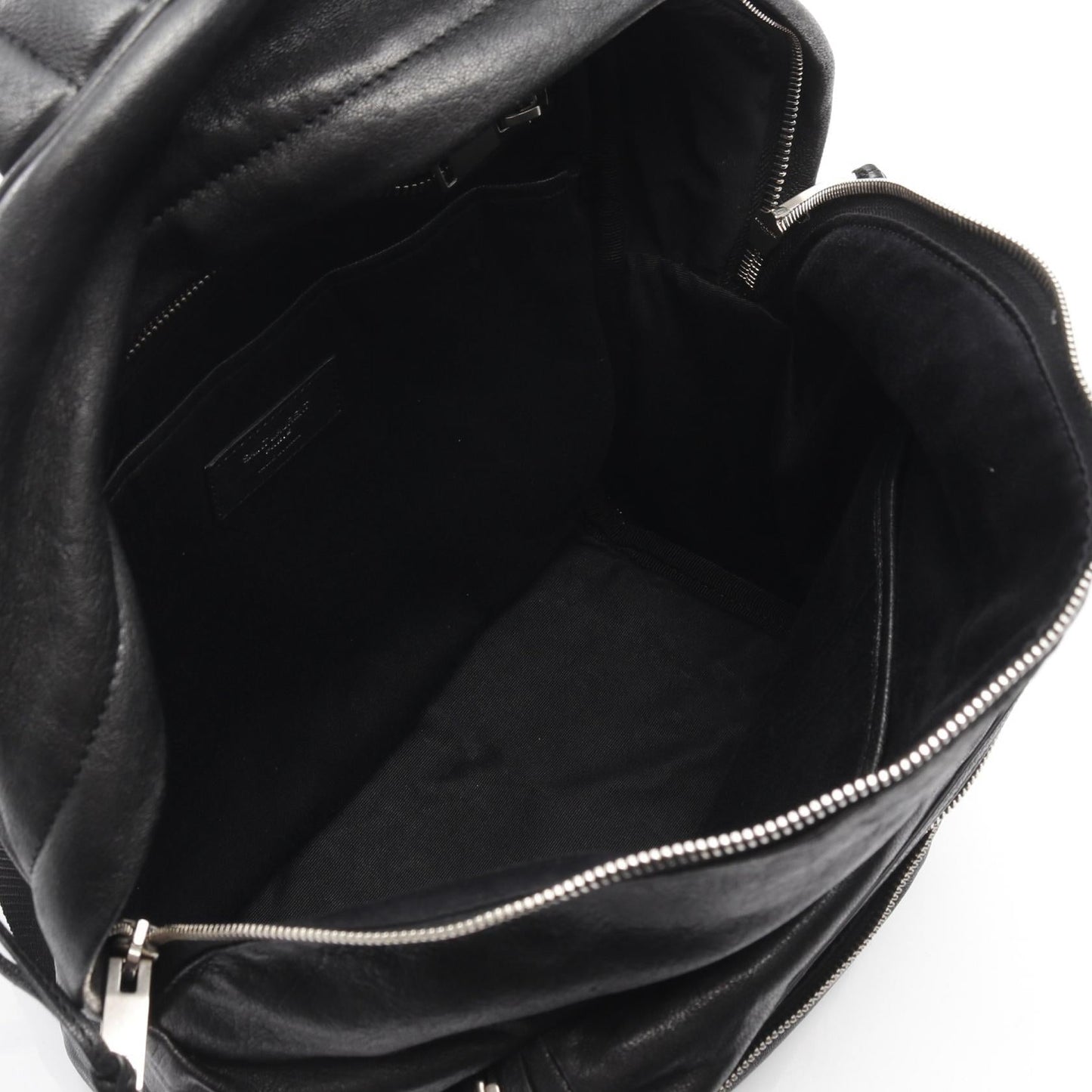 YSL Saint Laurent Paris City Backpack Leather Canvas
