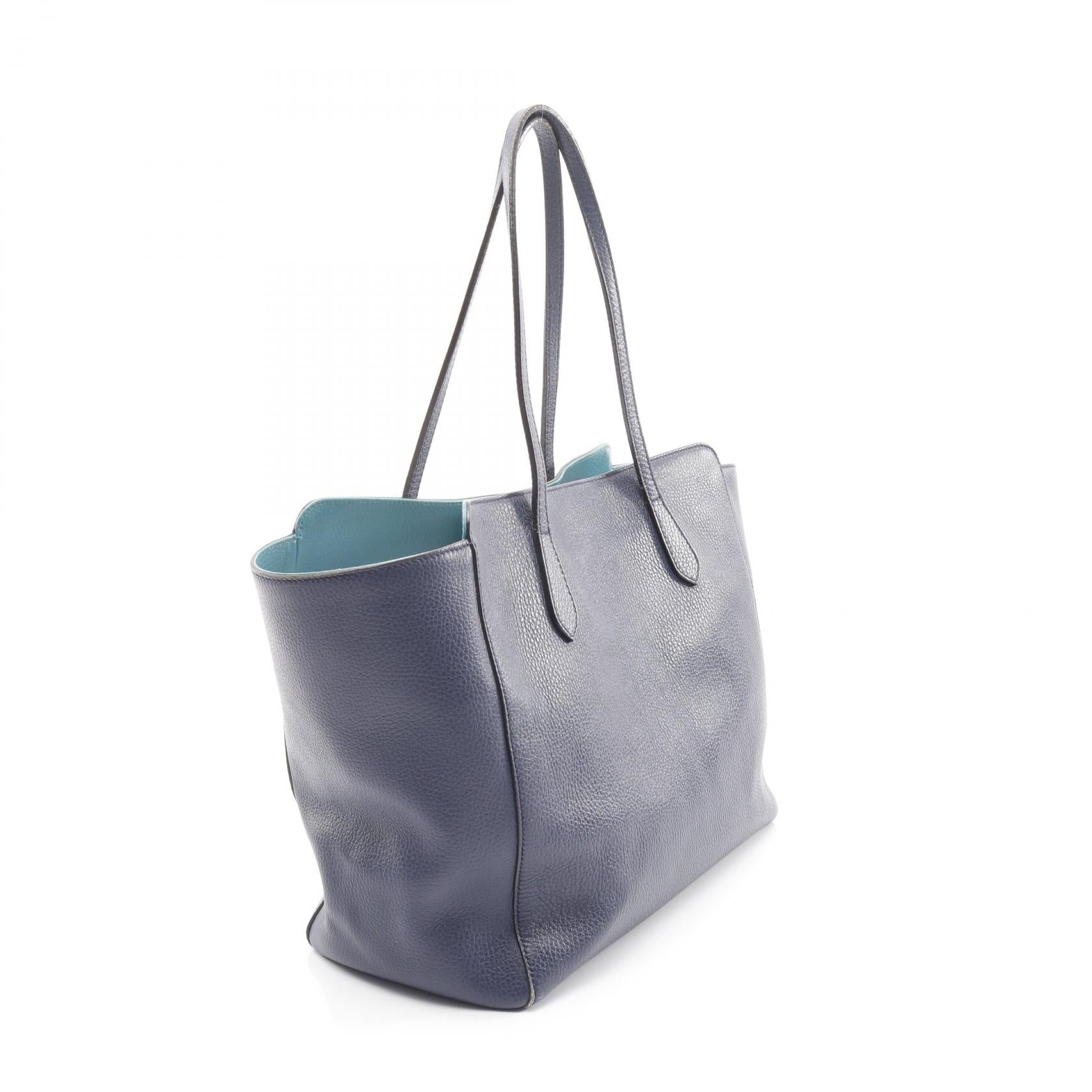 Gucci Swing Tote Bag Leather Tote Bag