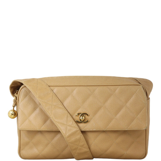 Chanel CC Camera Bag Quilted Flap Handbag