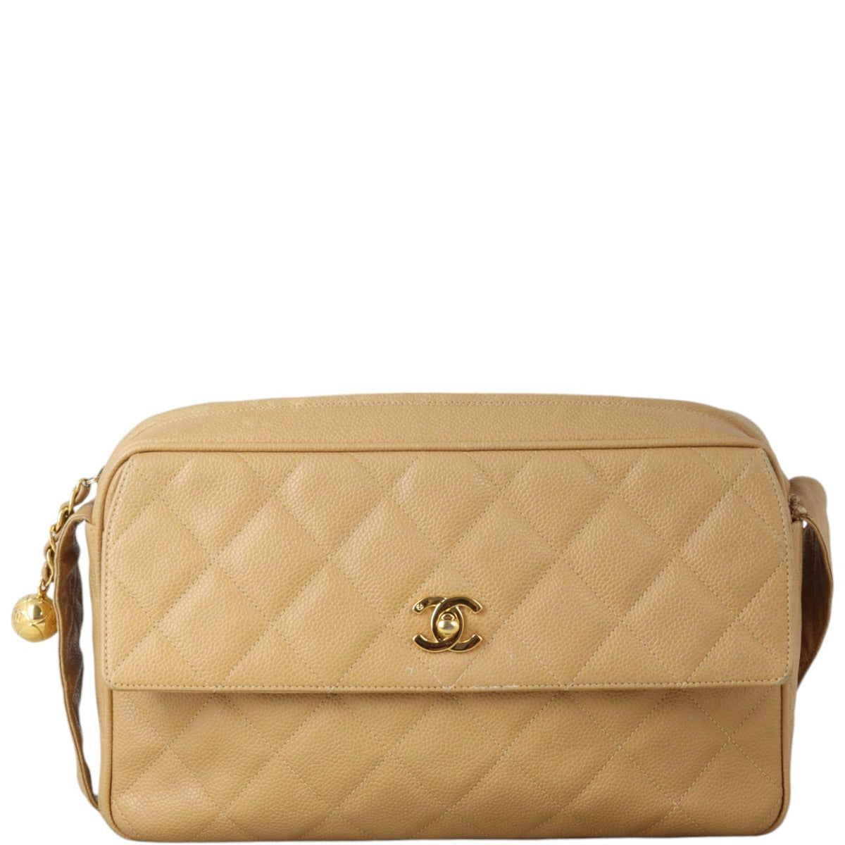 Chanel CC Camera Bag Quilted Flap Handbag