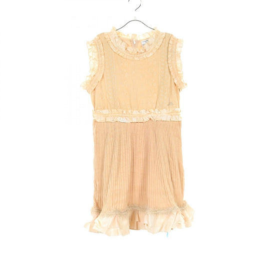 Cotton Dress Beige Apparel