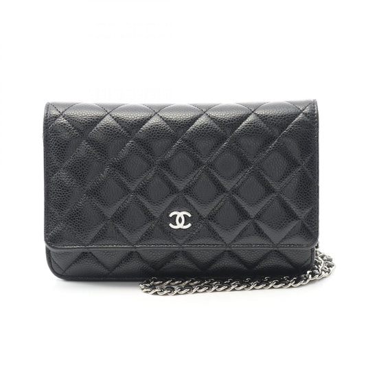Matelasse Grained Calfskin Shoulder Bag Statement