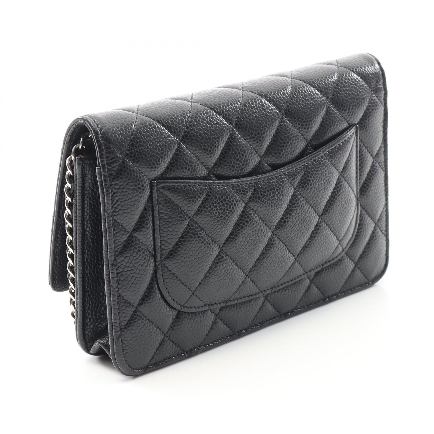 Matelasse Grained Calfskin Shoulder Bag Statement